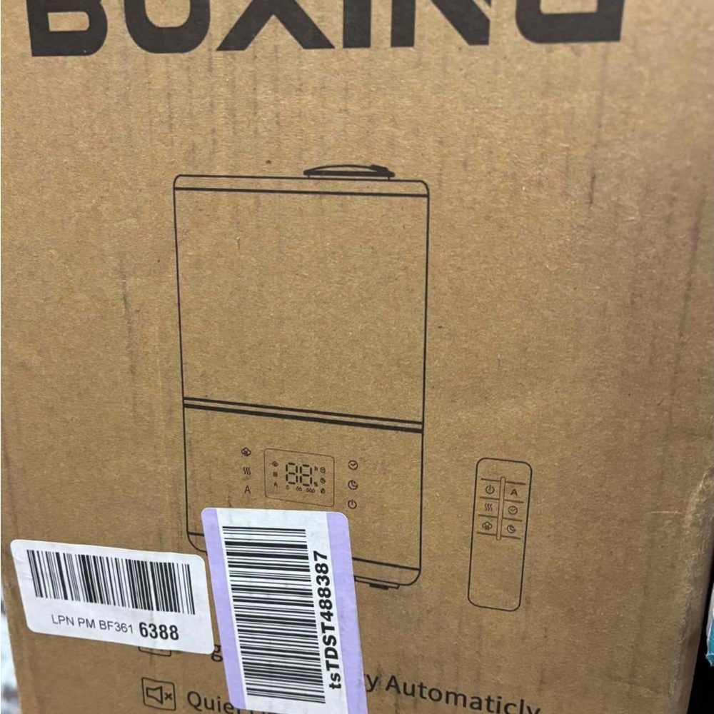 BoxRex Humidifier with Remote and Display